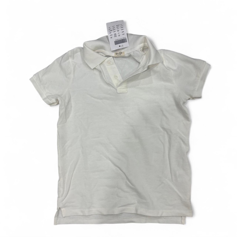 Brandy Melville White Polo Shirt